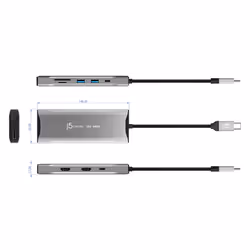 j5create JCD397-N Mini dock multi-monitor 4K60 Elite USB-C® - Vista aggiuntiva 6