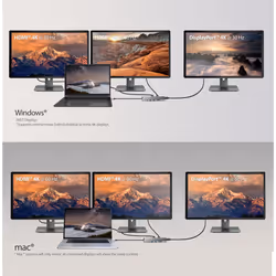 j5create JCD397-N Mini dock multi-monitor 4K60 Elite USB-C® - Vista aggiuntiva 8