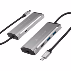j5create JCD392-N Docking station da viaggio 4K60 Elite USB-C® 10 Gbps - Vista aggiuntiva 2