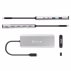 j5create JCD401-N Hub multiporta Dual 4K USB4™ - Vista aggiuntiva 3