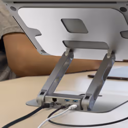 j5create JTS427-N Supporto per docking station Dual 4K multiangolo - Vista aggiuntiva 5