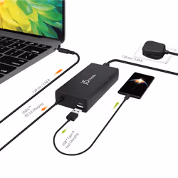 j5create JUP2290C-FN Super caricature PD USB-C® a 100 W - UK - Vista aggiuntiva 6