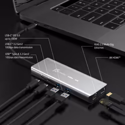 j5create JCD403-N Hub multiporta 8K USB4® - Vista aggiuntiva 4