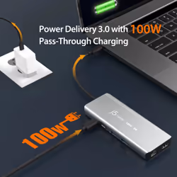 j5create JCD403-N Hub multiporta 8K USB4® - Vista aggiuntiva 7