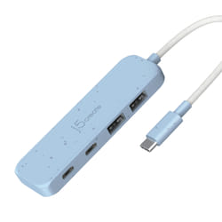 j5create Hub ecologico da USB-C a 4 porte tipo C e tipo A Gen 2