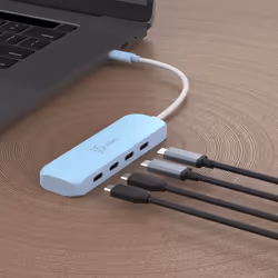 j5create Hub ecologico da USB-C a 4 porte tipo C Gen 2 - Vista aggiuntiva 5