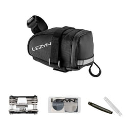 Lezyne M Caddy - Loaded Sella Borsa da bicicletta 0,6 L Tessuto, Nylon Nero
