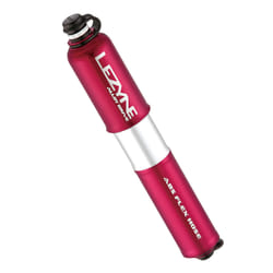 Lezyne Alloy Drive Rosso, Argento Pompa ad aria manuale