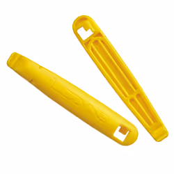 Lezyne A1115251, Attrezzo per biciclette, Leva per pneumatici per biciclette, Giallo, 148 mm, 2 pz