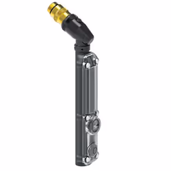 Lezyne A1118428, Manometro digitale, 0 - 24 bar, Barra, psi, Nero, Oro, LCD, 50 g