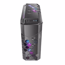 Azza STORM ARGB Full Tower Nero - Vista aggiuntiva 2