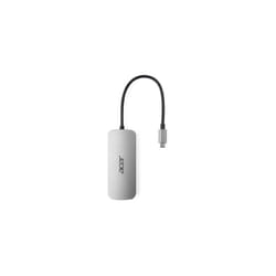 Acer 7in1 Type C Dongle Cablato USB 3.2 Gen 1 (3.1 Gen 1) Type-C Argento