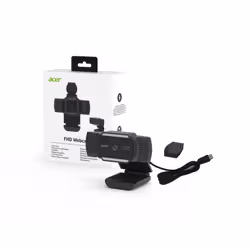 Acer HP.EXPBG.019 webcam 2 MP 1920 x 1080 Pixel USB Nero - Vista aggiuntiva 8