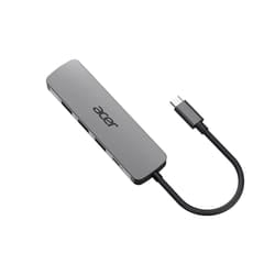 Acer 5in1 Type C Dongle Cablato USB 3.2 Gen 1 (3.1 Gen 1) Type-C Argento