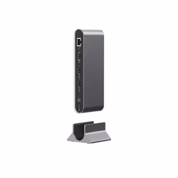 Acer HP.DSCAB.022 replicatore di porte e docking station per laptop Cablato USB 3.2 Gen 1 (3.1 Gen 1) Type-C Argento - Vista aggiuntiva 3