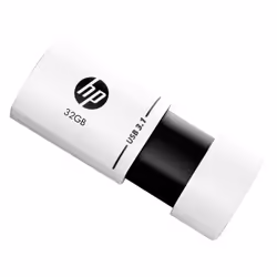 PNY HPFD765W-32, 32 GB, USB tipo A, 3.2 Gen 1 (3.1 Gen 1), Lamina di scorrimento, Nero, Bianco