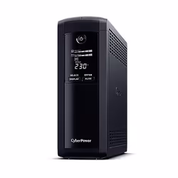 CyberPower VP1600EILCD, A linea interattiva, 1,6 kVA, 960 W, Sinusoidale, 167 V, 295 V
