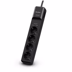 CyberPower P0420SUD0-DE, 350 J, 4 presa(e) AC, Tipo F, 200 - 250 V, 50/60 Hz, 10 A
