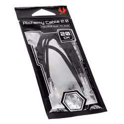 BitFenix Alchemy 2.0, 0,2 m, Maschio, Femmina, Dritto, Dritto, Nero