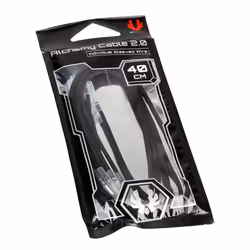 BitFenix Alchemy 2.0, 0,4 m, Maschio, Femmina, Dritto, Dritto, Nero