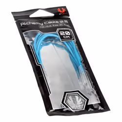 BitFenix Alchemy 2.0, 0,2 m, Maschio, Femmina, Dritto, Dritto, Ciano