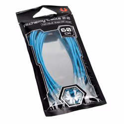 BitFenix Alchemy 2.0, 0,6 m, Maschio, Femmina, Dritto, Dritto, Ciano