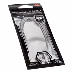 BitFenix Alchemy 2.0, 0,2 m, Maschio, Femmina, Dritto, Dritto, Grigio