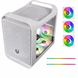 BitFenix BFC-PM2-300-WWGSW-3A computer case Midi Tower Bianco - Vista aggiuntiva 6