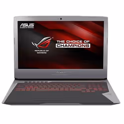 ASUS ROG G752VS-GC018T i7-6700HQ 17.3" Full HD 16GB 1,26 TB HDD+SSD GeForce GTX 1070 Win10 Home Metallico