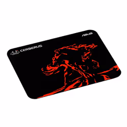 ASUS Cerberus Mat Mini Tappetino per mouse per gioco da computer Nero, Rosso
