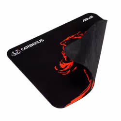 ASUS Cerberus Mat Mini Tappetino per mouse per gioco da computer Nero, Rosso