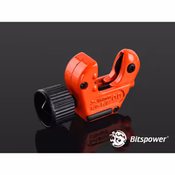Bitspower BP-CMMTC, Tagliatubo, Nero, Rosso, RoHS