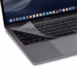 Moshi 99MO021922, Copertura per tastiera del computer portatile, Trasparente, MacBook Air 13, 1 pz, 87 g, 278,9 mm
