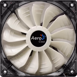 Aerocool Air Force 12cm, Ventilatore, 12 cm, 1200 Giri/min, Nero, Bianco