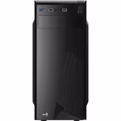 Aerocool CS‐1101, Midi Tower, PC, Nero, ATX, micro ATX, Mini-ATX, Acciaio, 15 cm