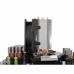 Enermax ETS-N31 sistema di raffreddamento per computer Processore Refrigeratore 9,2 cm Nero, Rame, Argento - Vista aggiuntiva 5