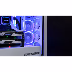 Enermax SquA RGB White Case per computer Ventilatore 12 cm Bianco - Vista aggiuntiva 7