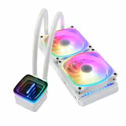 Enermax ELC-AQFA240-SQA-W sistema di raffreddamento per computer Processore Kit di raffreddamento a liquido 12 cm Bianco 1 pz - Vista aggiuntiva 5