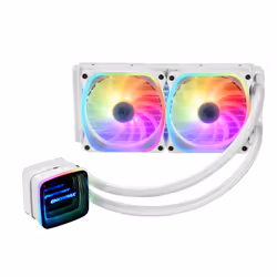 Enermax ELC-AQFA240-SQA-W sistema di raffreddamento per computer Processore Kit di raffreddamento a liquido 12 cm Bianco 1 pz - Vista aggiuntiva 7