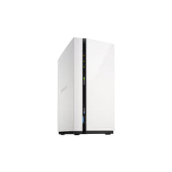 QNAP TS-228A server NAS e di archiviazione Mini Tower Realtek RTD1295 1 GB DDR4 0 TB QNAP Turbo System Bianco