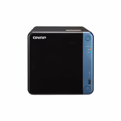 QNAP TS-453BE, NAS, Mini Tower, Intel® Celeron®, J3455, 4 GB, DDR3L