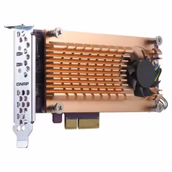 QNAP QM2-2S-220A scheda di interfaccia e adattatore Interno M.2 - Vista aggiuntiva 4