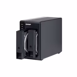 QNAP TR-002 contenitore di unità di archiviazione Box esterno HDD/SSD Nero 2.5/3.5" - Vista aggiuntiva 6