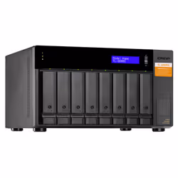 QNAP TL-D800S contenitore di unità di archiviazione Box esterno HDD/SSD Nero, Grigio 2.5/3.5" - Vista aggiuntiva 6