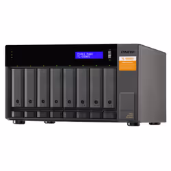 QNAP TL-D800S contenitore di unità di archiviazione Box esterno HDD/SSD Nero, Grigio 2.5/3.5" - Vista aggiuntiva 7
