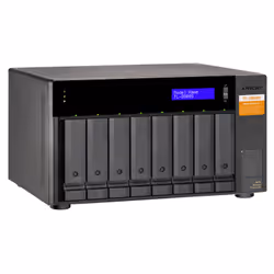 QNAP TL-D800S contenitore di unità di archiviazione Box esterno HDD/SSD Nero, Grigio 2.5/3.5" - Vista aggiuntiva 8