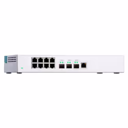 QNAP QSW-308-1C switch di rete Non gestito Gigabit Ethernet (10/100/1000) Bianco - Vista aggiuntiva 4