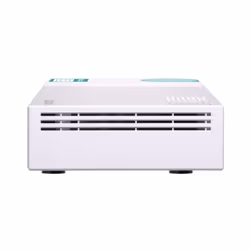 QNAP QSW-308-1C switch di rete Non gestito Gigabit Ethernet (10/100/1000) Bianco - Vista aggiuntiva 5