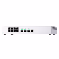 QNAP QSW-308-1C switch di rete Non gestito Gigabit Ethernet (10/100/1000) Bianco - Vista aggiuntiva 6