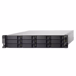 QNAP TL-R1200C-RP contenitore di unità di archiviazione Box esterno HDD/SSD Nero, Grigio 2.5/3.5" - Vista aggiuntiva 5